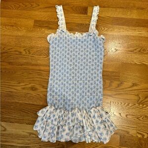 Loveshackfancy powder blue Breyer dress